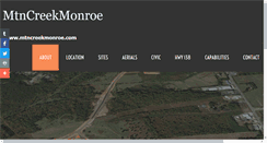 Desktop Screenshot of mtncreekmonroe.com