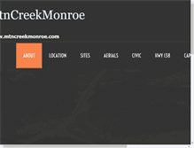 Tablet Screenshot of mtncreekmonroe.com